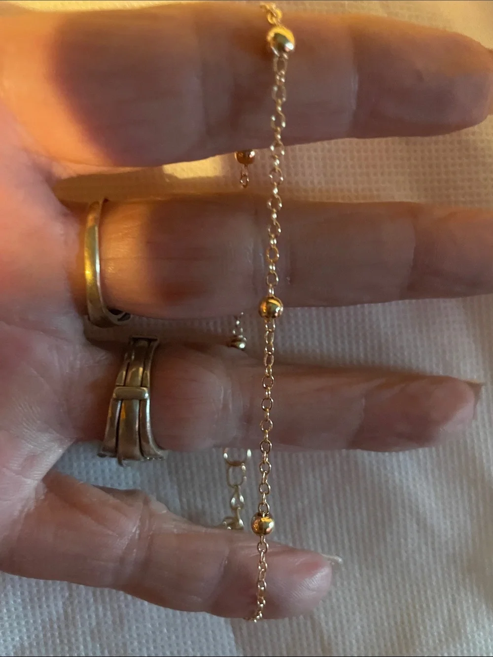 Gold tone Beaded Bracelet for Women